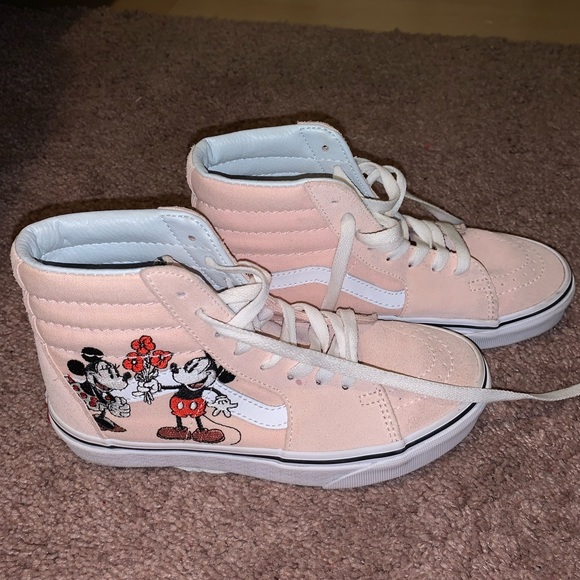 disney vans pink